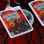 Guitar Hero III Legends of Rock Wii Game 2D detailed Handmade Earrings!