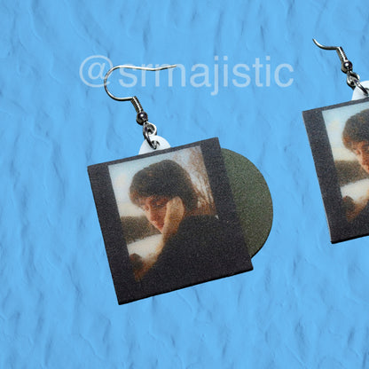 Clairo Sling Vinyl Album Handmade Earrings!