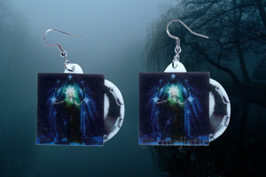 Mothica Nocturnal Vinyl Album Handmade Earrings!