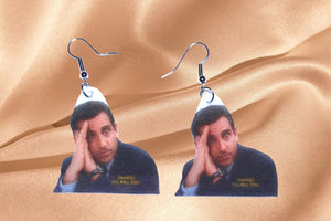 The Office Characters Funny Handmade Earrings!