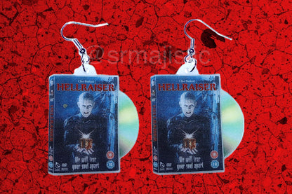 Hellraiser (1987) DVD 2D detailed Handmade Earrings!