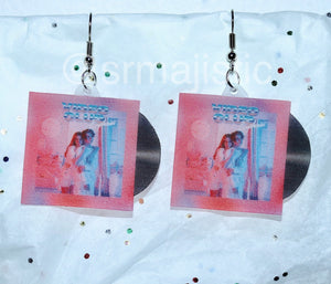 Video Club Euphories Vinyl Album Handmade Earrings!