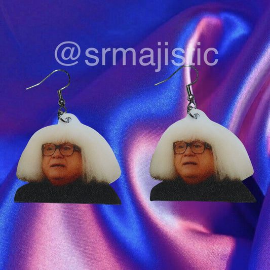 Male Wives / Celebrity Dads Funny Handmade Earrings!