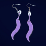 Worm on a String Handmade Earrings!