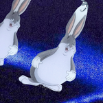 Big Chungus Meme Handmade Earrings!