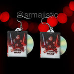 Star Wars Entire Collection DVD 2D detailed Handmade Earrings!