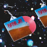 The Regrettes Further Joy Vinyl Album Handmade Earrings!